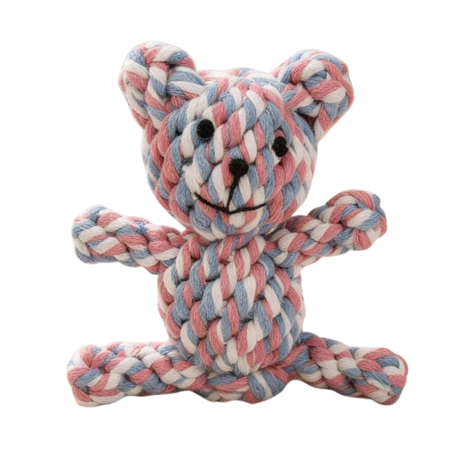 Cotton Rope Dog Toy for Chewing and Tugging